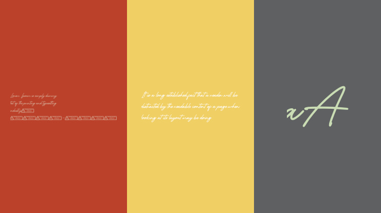 Rosallina Script PERSONAL USE O Font
