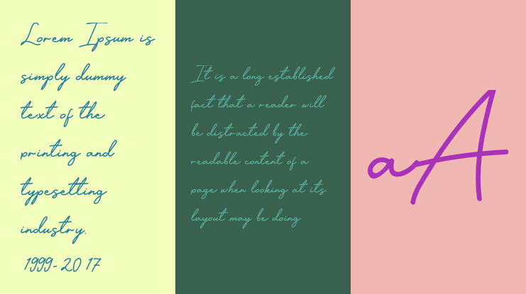 Designer Signature Font