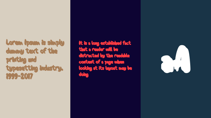 Wobble Ink Font Family