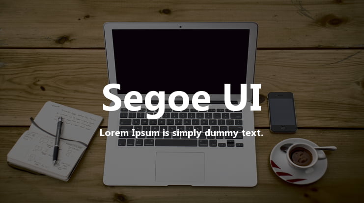 Segoe UI Font Family