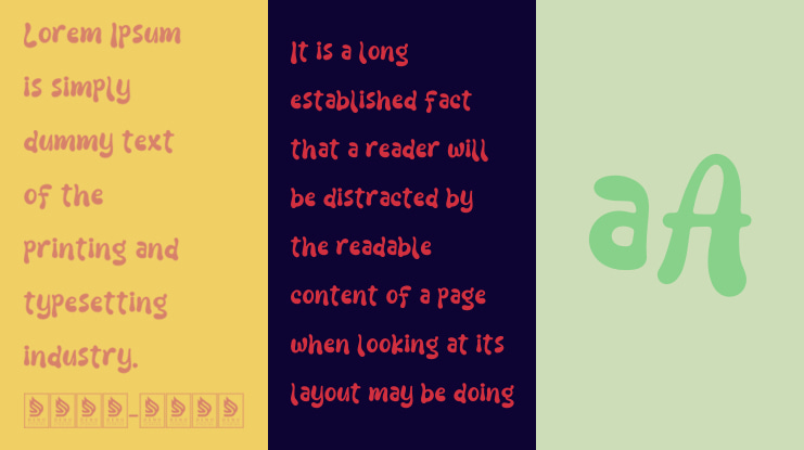 Liquid Unflow Font