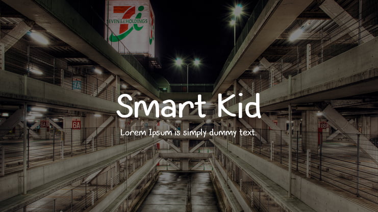 Smart Kid Font
