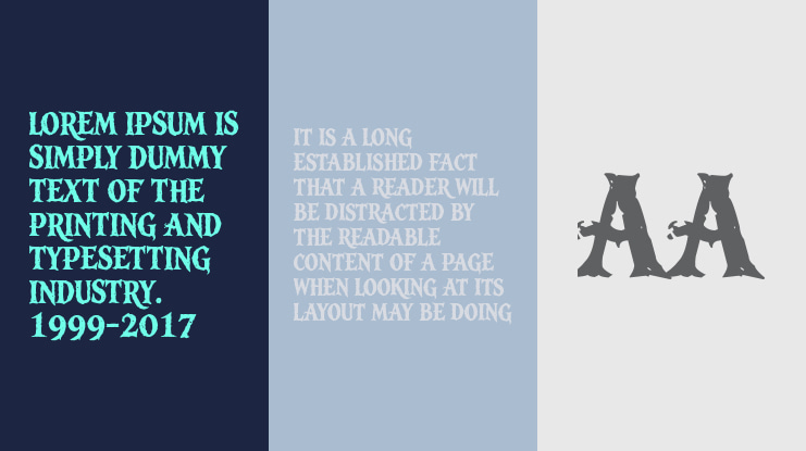 Vengeance at Sea Font