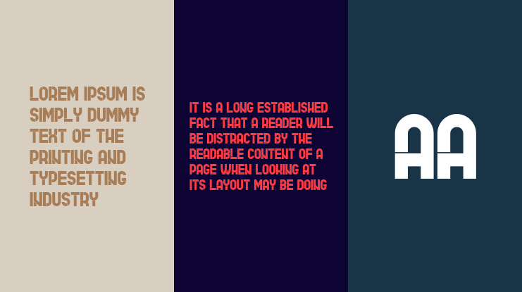 Indirect Implication Flat Font
