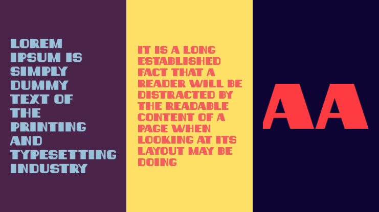 Consequences Flat Font