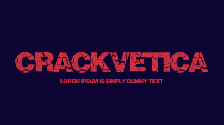 Crackvetica Font