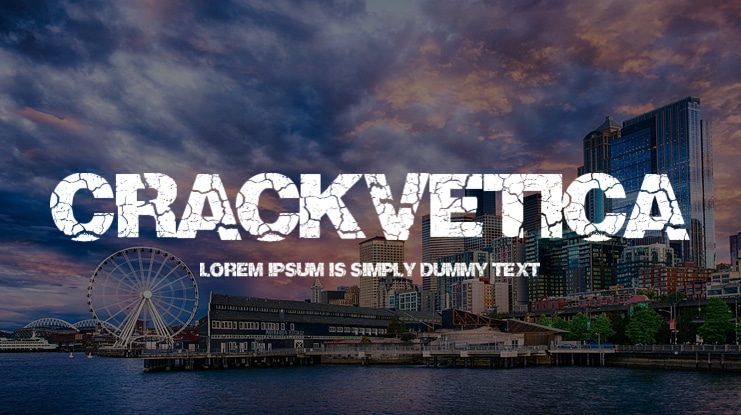 Crackvetica Font