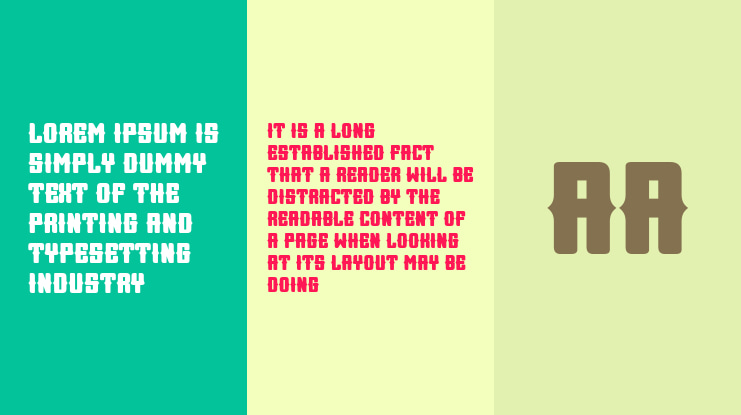 Amigo Flat Font
