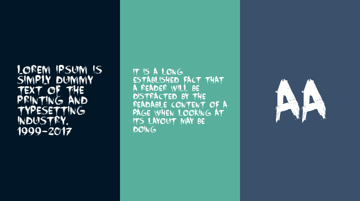 DK Face Your Fears Font