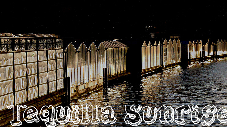 Tequilla Sunrise Font