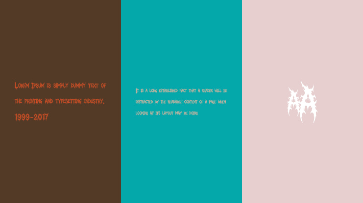 Forsaken Mutation Font
