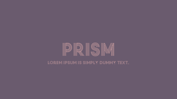 Prism Font