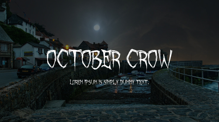 October Crow Font