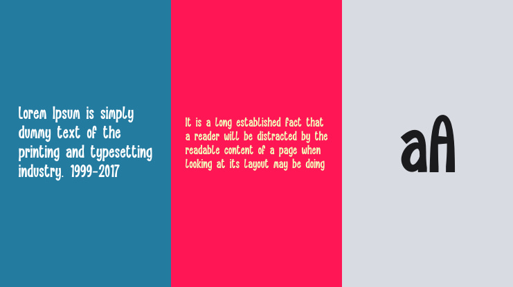 Rainbow Theory Font