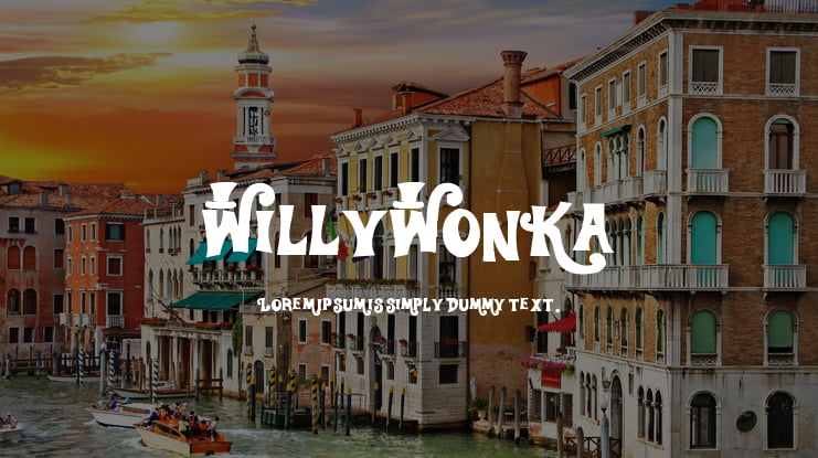 WillyWonka Font