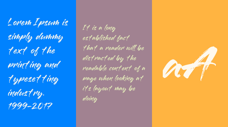 Blazing Hollow Personal Use Font