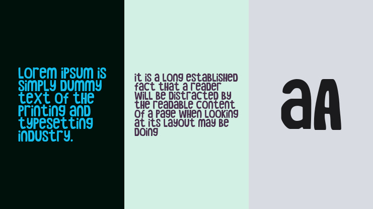 GLUBIO Font