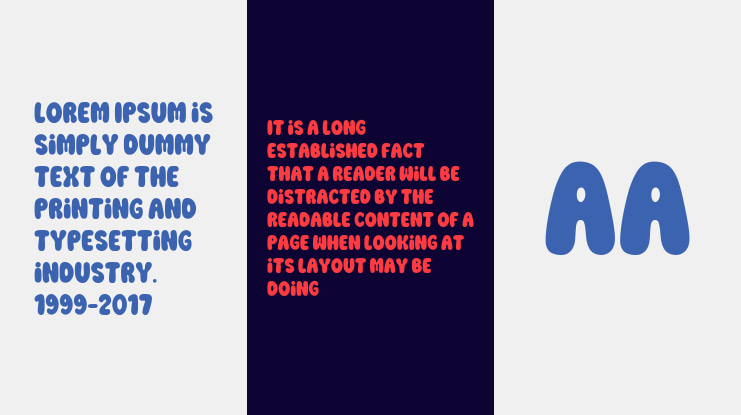 Reason Bubble Font