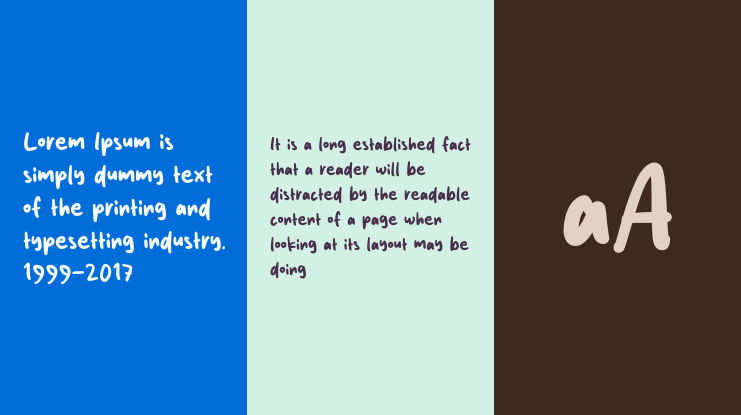 The Quicky Font