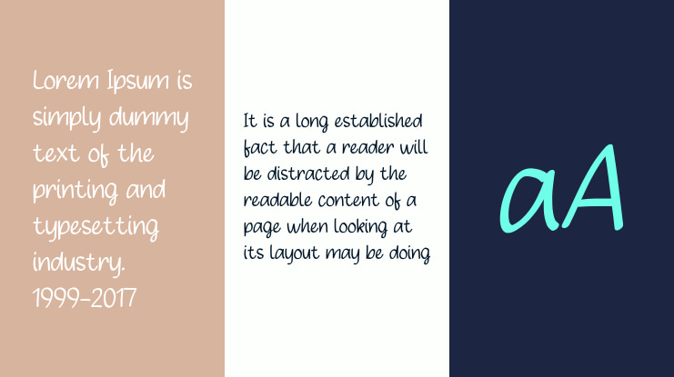 Signature Gold Font