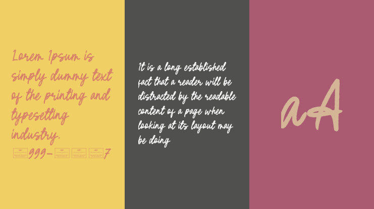 Camelia Free Font