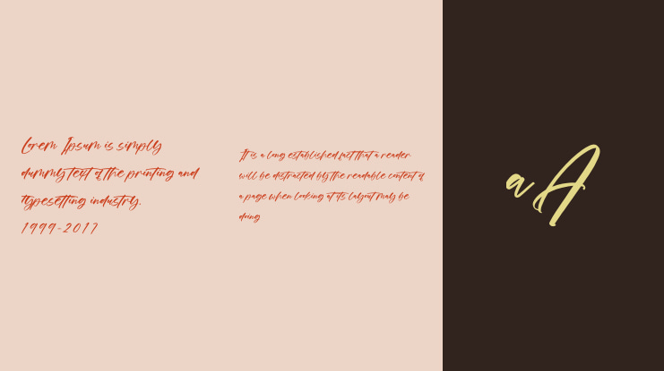 Handmade Blissugar Font