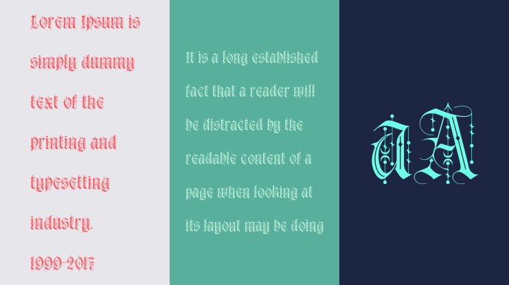 Dread Gothic Font