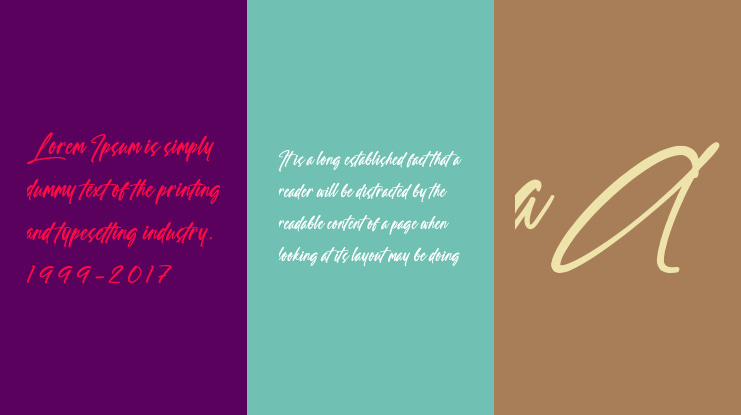 Through Out Font