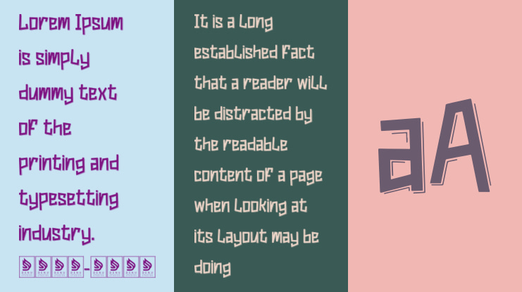 Rumble Block Font