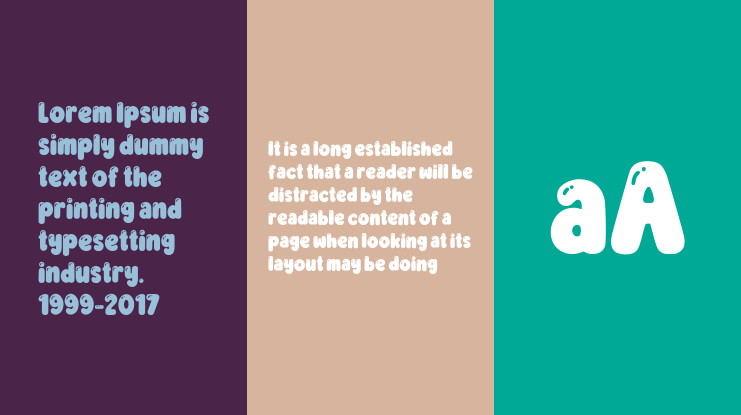 Bubble Boom Font