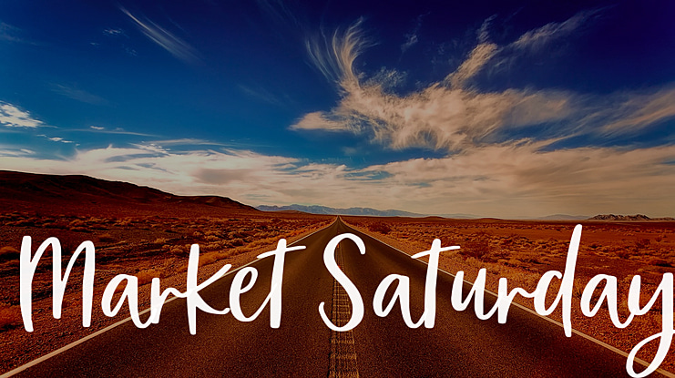 Market Saturday Font Family