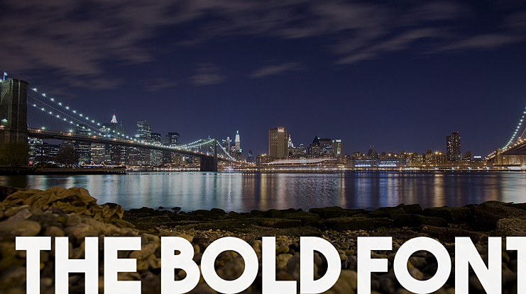 The Bold Font