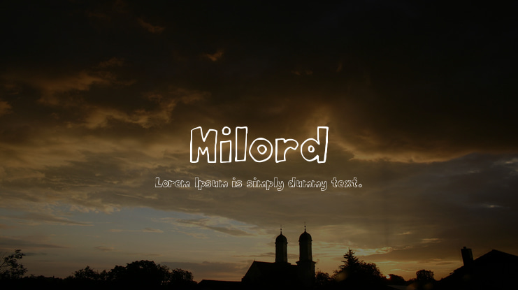 Milord Font Family