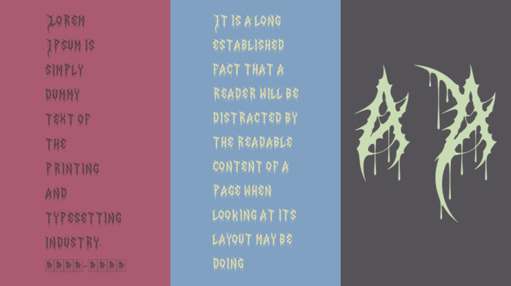 Scardoom Font