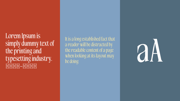 Zamros Font