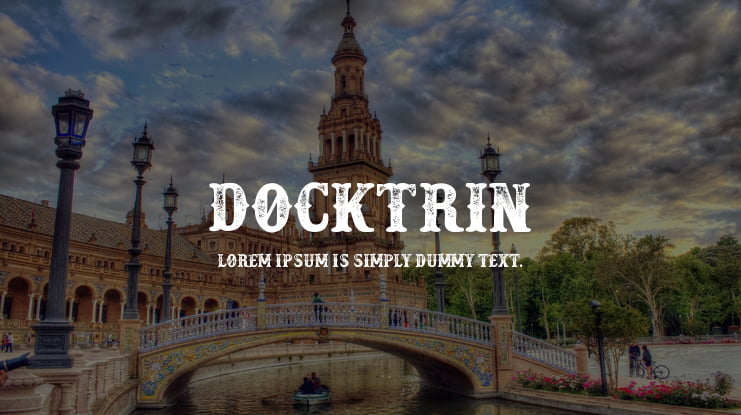 Docktrin Font