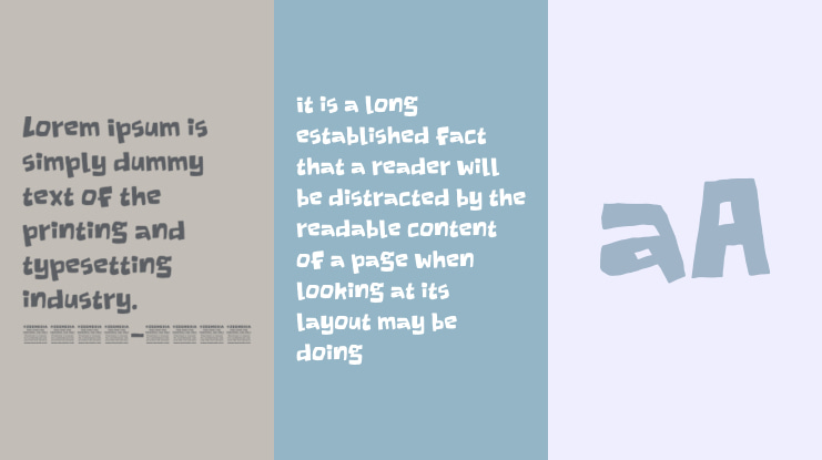 Bloby Crash Personal Use Only Font