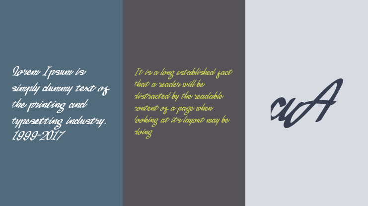 Black Fold Handlettering Artistic Wedding Font
