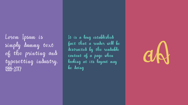 Warangga Cursive Cute Calligraphy Font