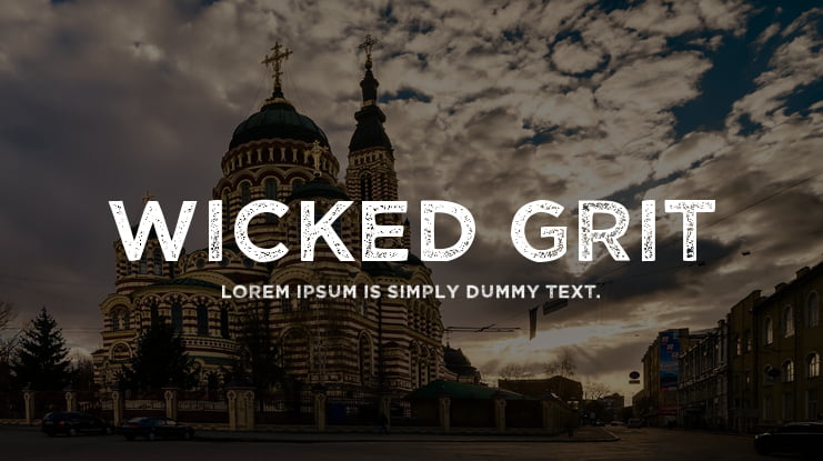 Wicked Grit Font