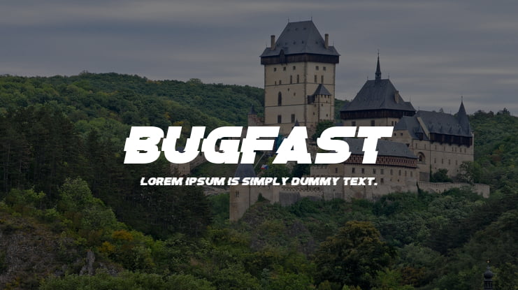 Bugfast Font