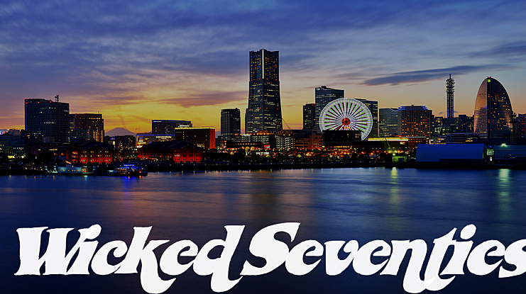 WickedSeventies Font