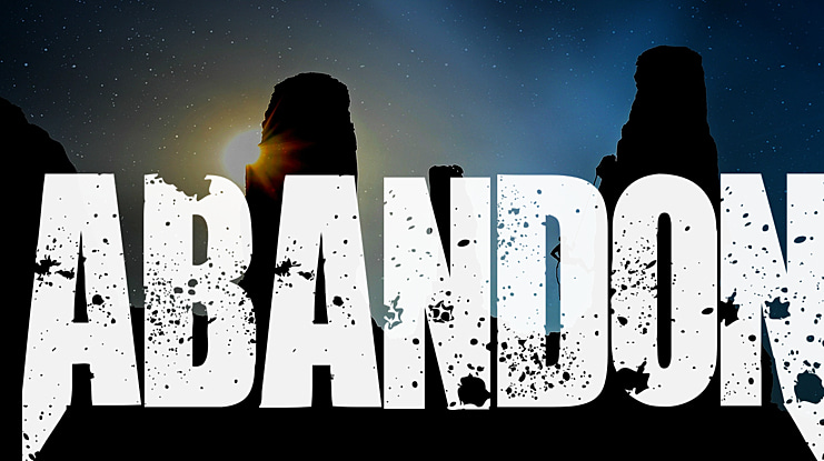 AbandoN Font