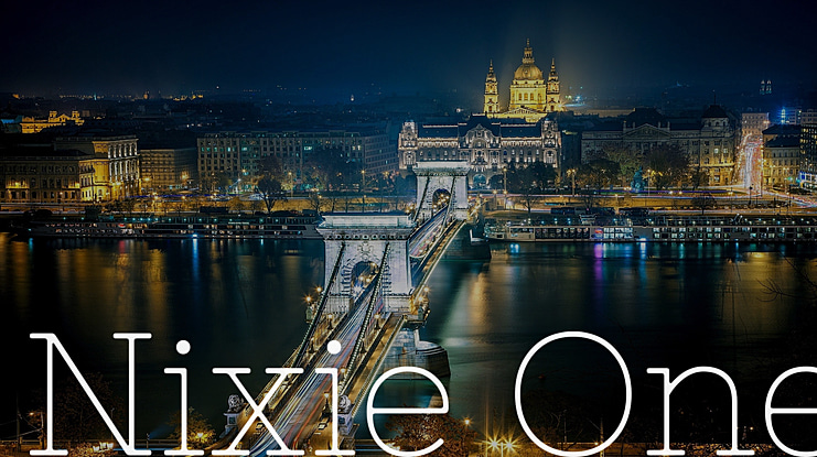 Nixie One Font Family