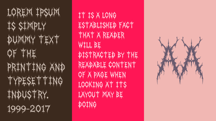 Morbid Spire Font