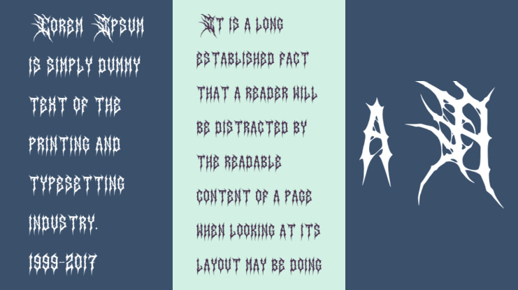 Razorth Font