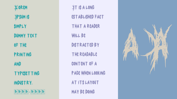 Sanctum Void Font