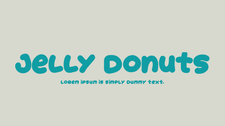 Jelly Donuts Font Family