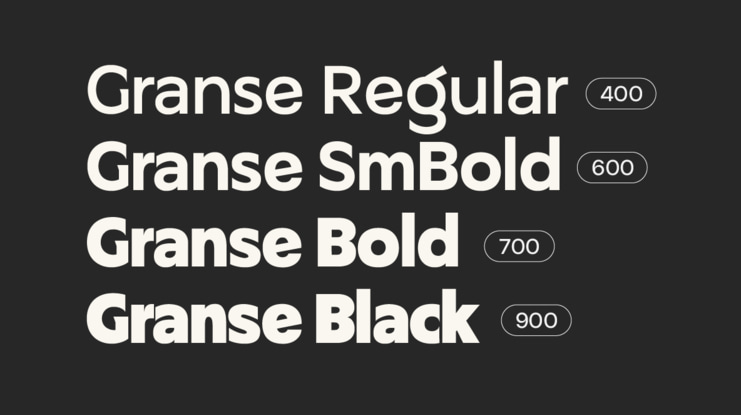 Granse Font Family