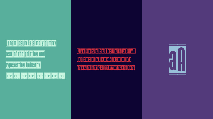 The Black Box Font Family